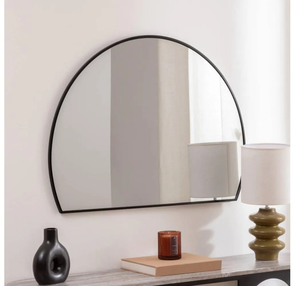 Atmosphera - Oglindă de perete ALICE 65x90 cm, neagră