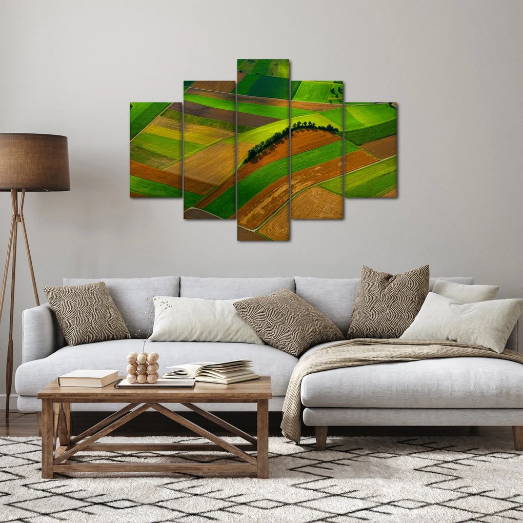 Tablou - Lan, luncile (150x105 cm)