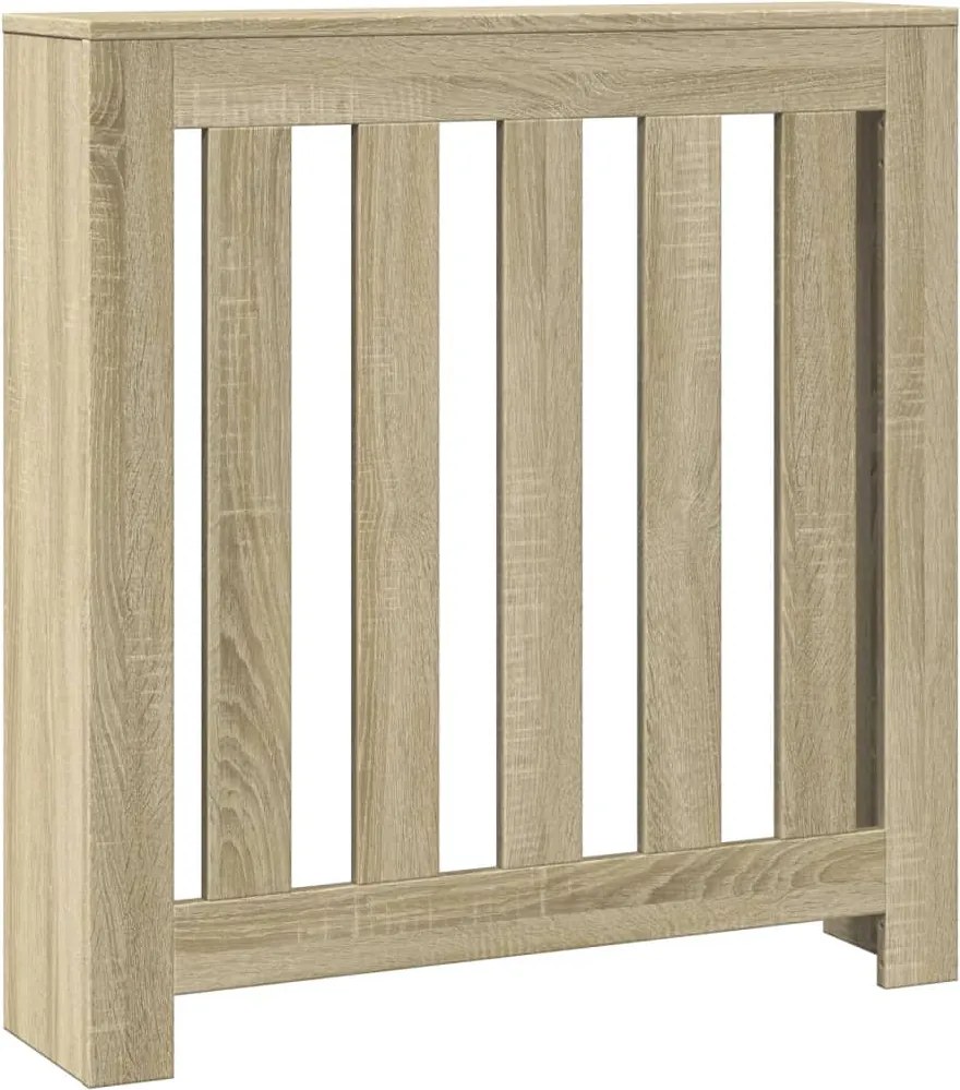 vidaXL Mască pentru calorifer stejar sonoma 78x20x82 cm lemn prelucrat