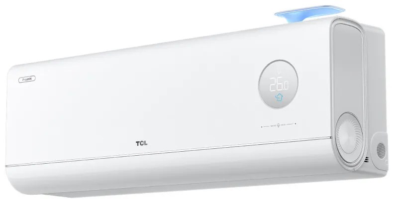 Aparat de aer condiționat inverter TCL FreshIN 3.0 TAC-12CHSD/FCI, 12000 BTU, 40 m², A+++, Wi-Fi, Control vocal, Functii inteligente, Super Turbo Start, iFeel, FreshIN+, ECO, Alb