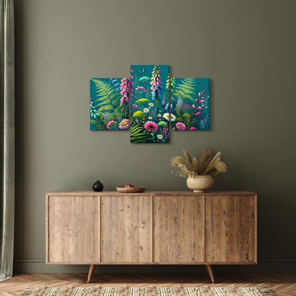 Tablou - Flori de câmp (90x60 cm)