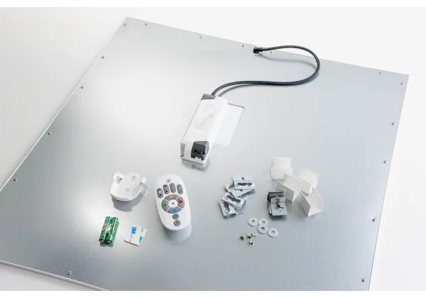 Panou LED RGBW dimabil aplicat Eglo 32547 SALOBRENA-C 34W/230V alb + telecomandă