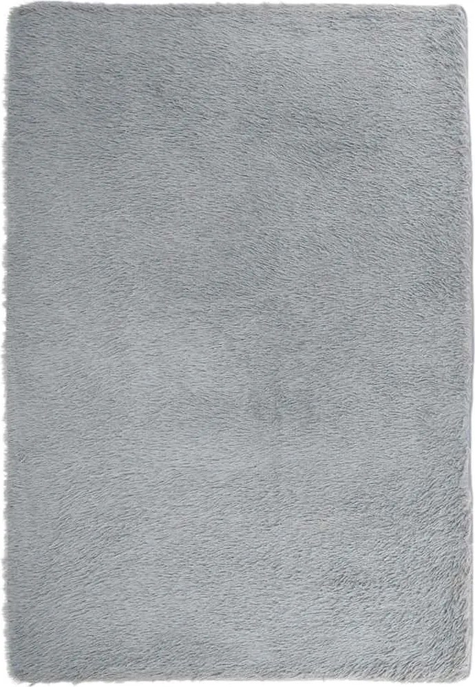 vidaXL Covor shaggy cu pom înalt, NAVARRA, gri deschis, 120x170 cm