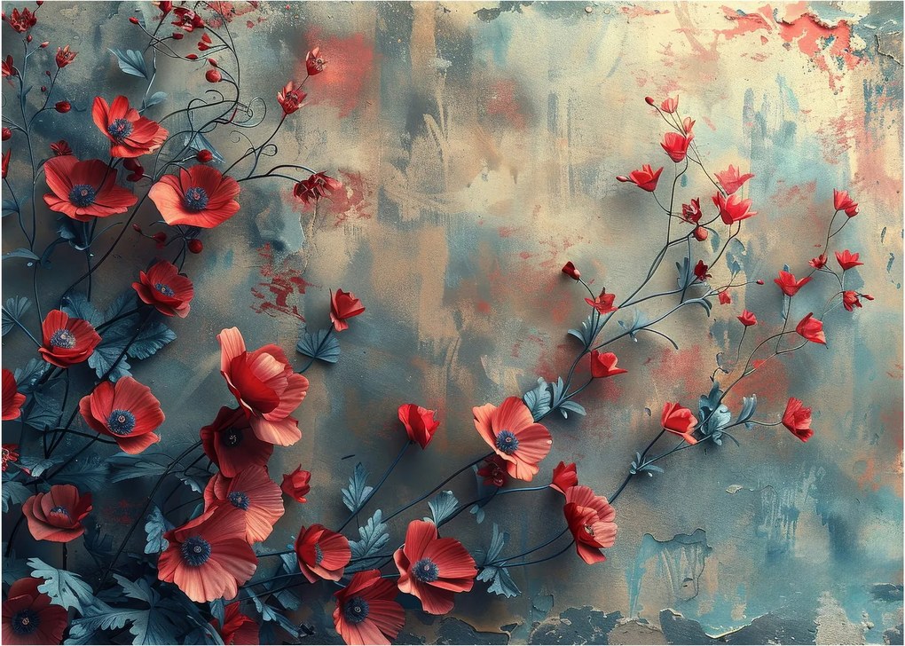 Tablou pe sticlă - Maculii lupului (70x50 cm)