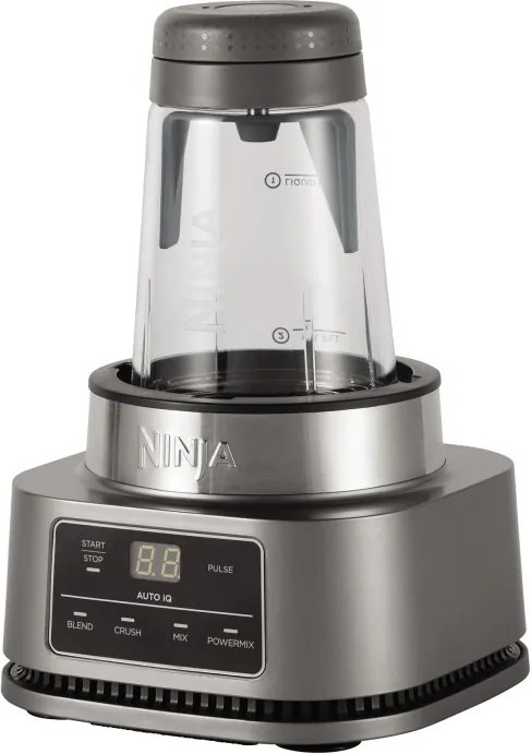 Blender Ninja CB100EU, 1100W, 700ml, 400ml, 2in1, Smart Torque, Auto-iQ, Zdrobire gheata, Inox