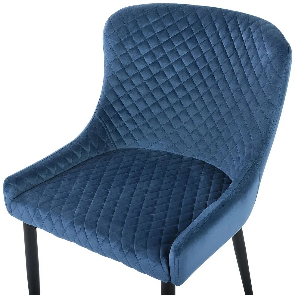 Set 2 buc. scaune pentru sufragerie Soho (albastru). 1010074