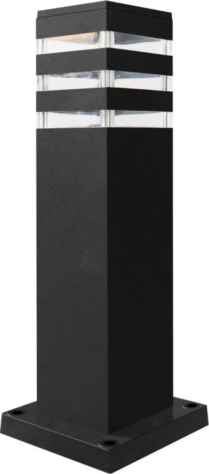 Lampă de exterior LED RGBW reglabilă TEKSAS 1xE27/12W/230V, 44 cm, IP44, antracit