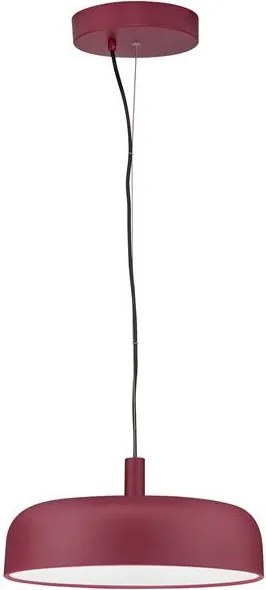 Lustra suspendata LED 2700K NOELIA bordeaux 40cm