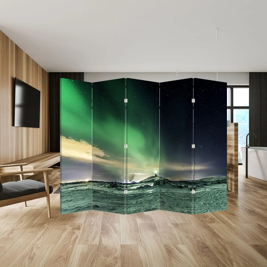 Paravan - Aurora Borealis (210x170 cm)