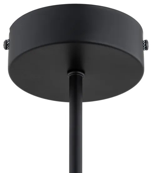 Lustră pe tijă FOTON 4xE14/10W/230V negru