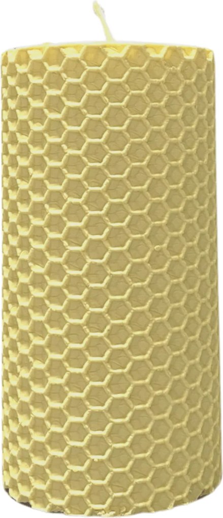 Lumanare tip Fagure din Ceara Colorata - Vanila 4,5 cm, 15 cm, Vanila