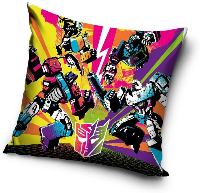 Transformers Thunder Husă pernă 40x40 cm Velur