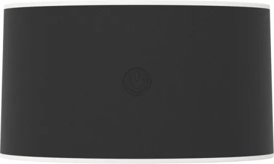 Eglo 75875 - Aplica de perete LED reglabilă VALGIANO, 5W/5V, 2000 mAh, IP44, negru