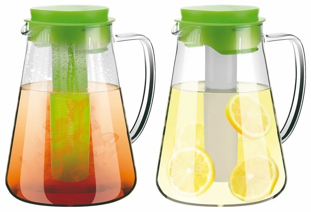 Tescoma Cană cu infuzor și răcire Teo 2,5 l,portocaliu