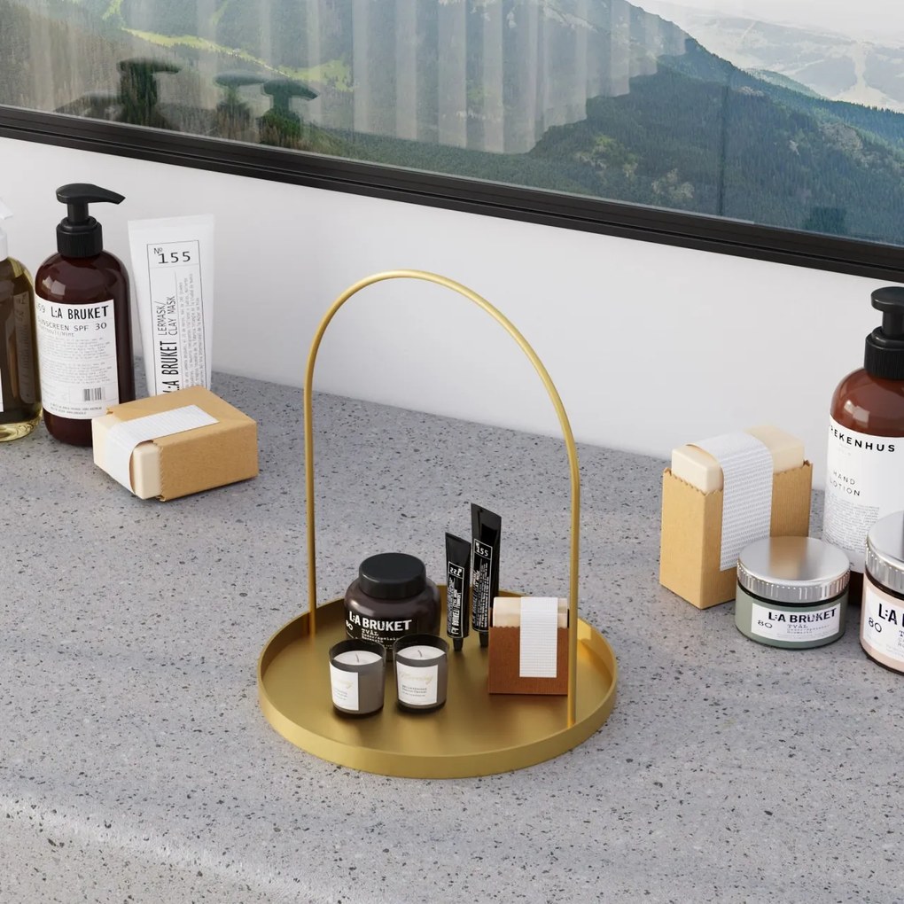 Suport bijuterii GED-005 Auriu 22.5x28 cm