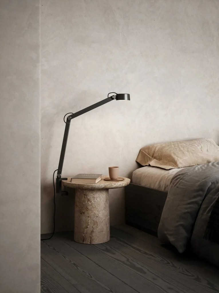Lampa 3 in 1, lampa de birou sau aplica de perete moderna NOBU negru