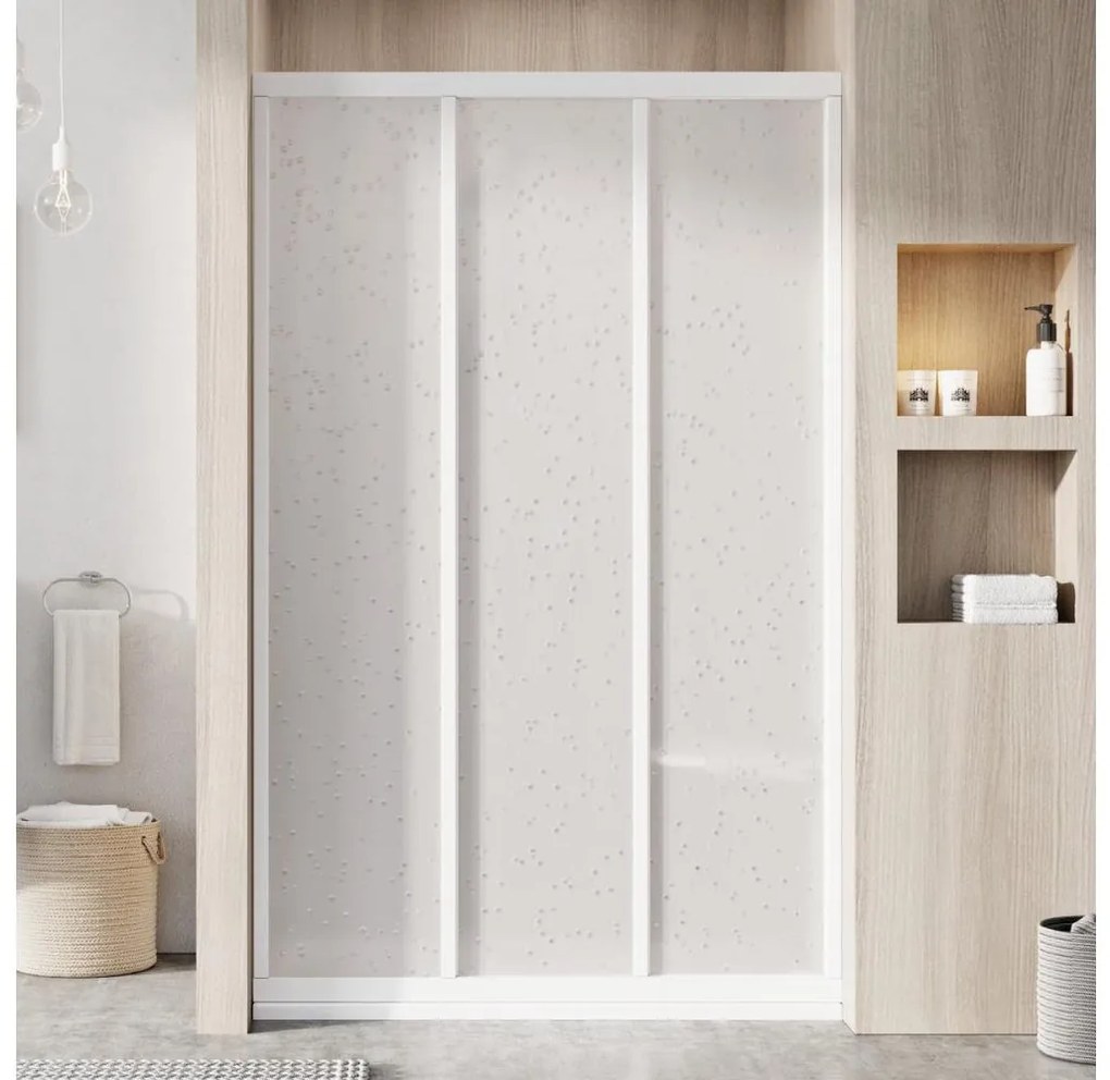 Ravak 00VG01R211 - Uși de duș SUPERNOVA 120 x 198 cm, 3 elemente, alb