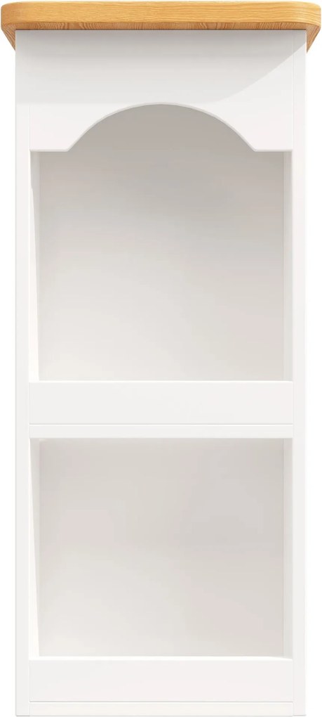 Masă de bar extensibilă cu rotire 360°, 6 sertare și raft lateral pentru gustări, 137-203x39x90 cm, Alb