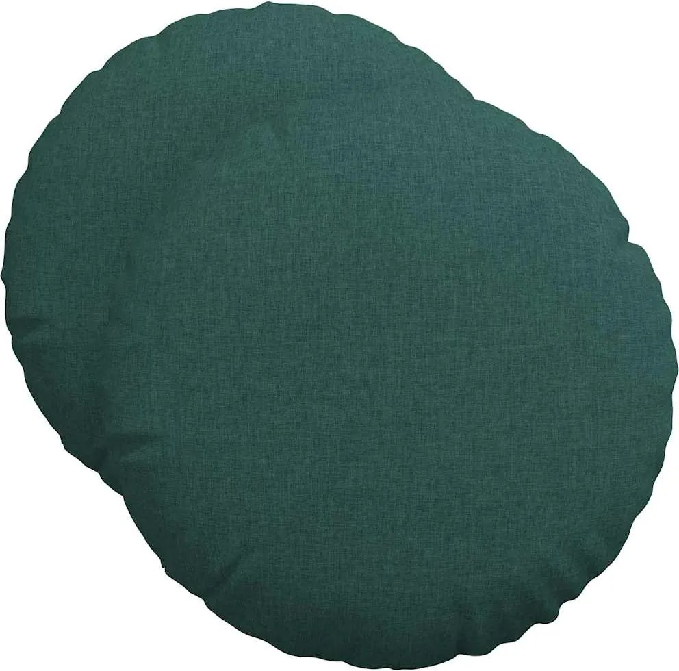 vidaXL Perne de Șezut 2 pcs Verde închis Ø50 x 19 cm țesătură