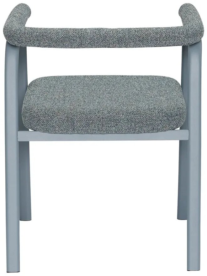 Set de scaune de sufragerie gri cu cotiere 2 buc. tapițat Ecto – Hübsch