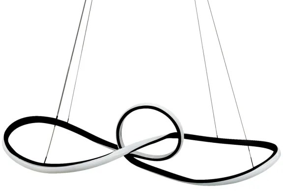 Lustră LED pe cablu MARCO LED/42W/230V negru