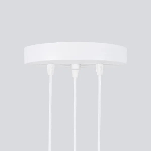 Brilagi - Lustră LED suspendată pe cablu CRESTO 3xGU10/10W/230V albă