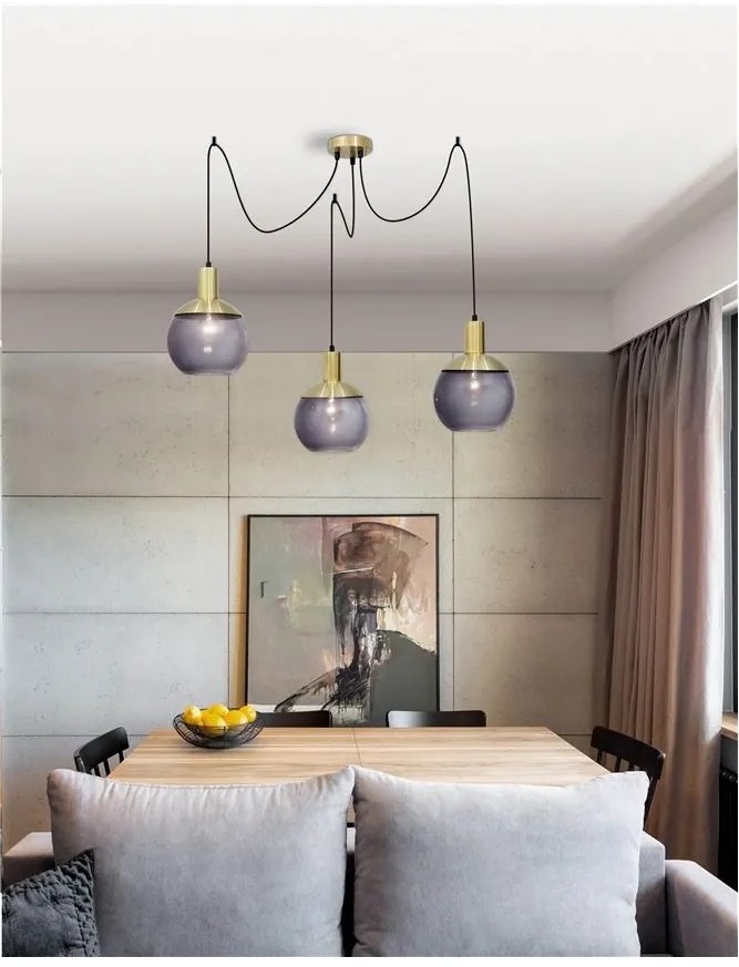 Lustra moderna design decorativ Aubrey 3L NVL-8823002