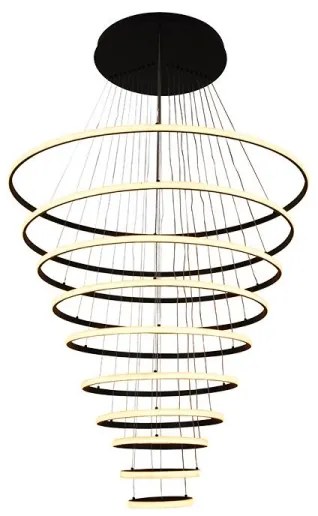 Lustră LED dimabilă aplicată LED/365W/230V 3000-6500K + telecomandă