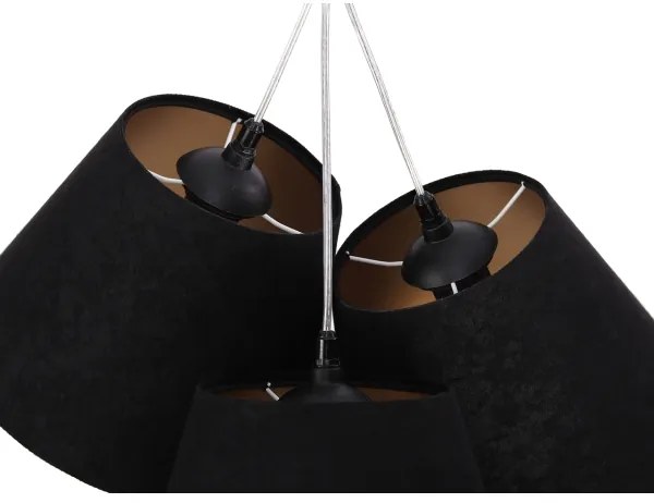 Lustră pe cablu AMBROSIA 3xE27/60W/230V