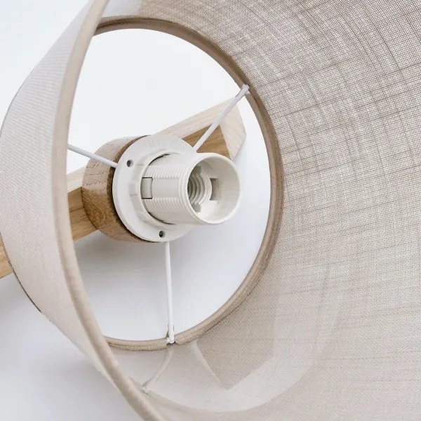 Aplica de perete ANTONIO 1xE14/40W/230V stejar