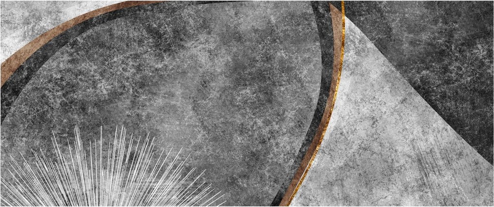 Tablou - Abstract beton (120x50 cm)