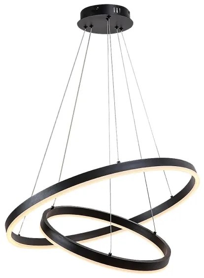 Rabalux 72305 - Lustru LED reglabil suspendat pe cablu ISAURE LED/80W/230V 3000-6500K + telecomandă