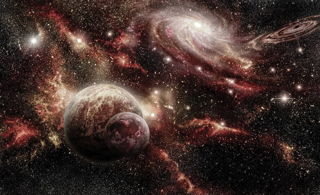 Fototapet - Univers luminos (254x184 cm)