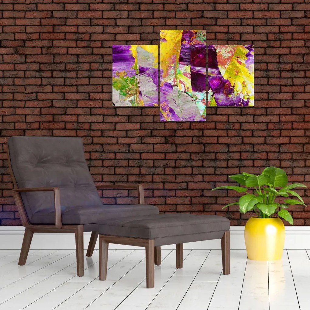 Tablou cu abstracție - pictura (90x60 cm)