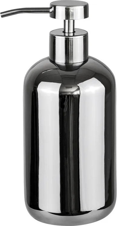 Dozator de săpun lichid argintiu din ceramică 200 ml Lotus – Mette Ditmer Denmark