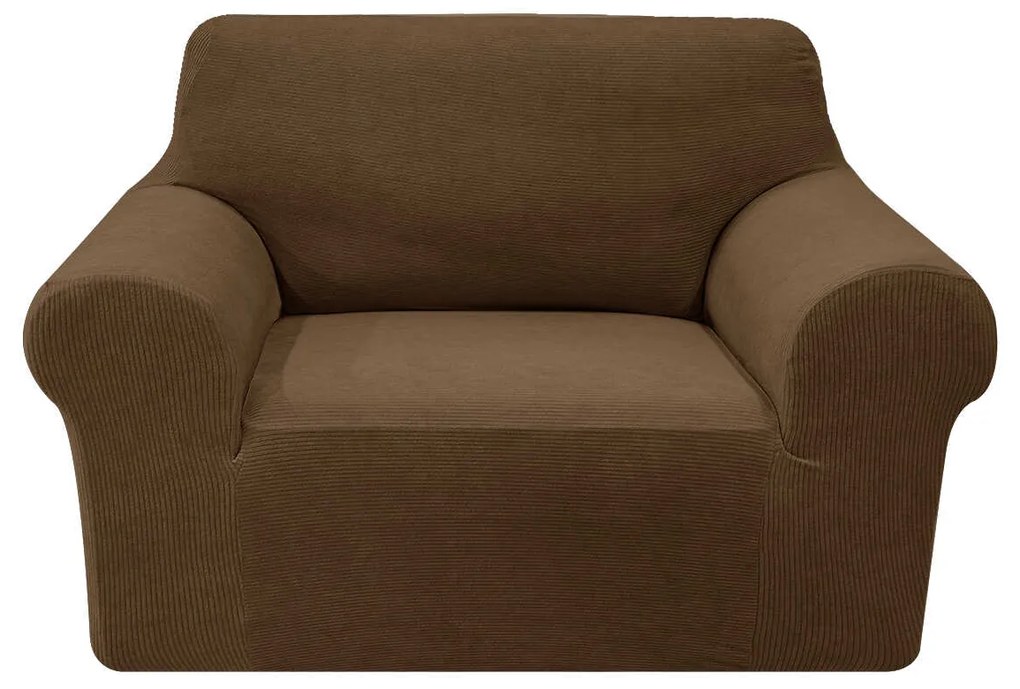 Husa elastica pentru fotoliu MONDO Culoare: Maro