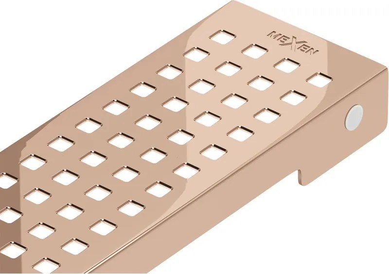 Mexen Flat Masca M08 pentru scurgere liniară 70 cm, aur roz - 1625070