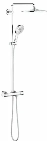 Coloana de dus cu baterie termostatata Grohe RainShower Smartactive 310 Mono