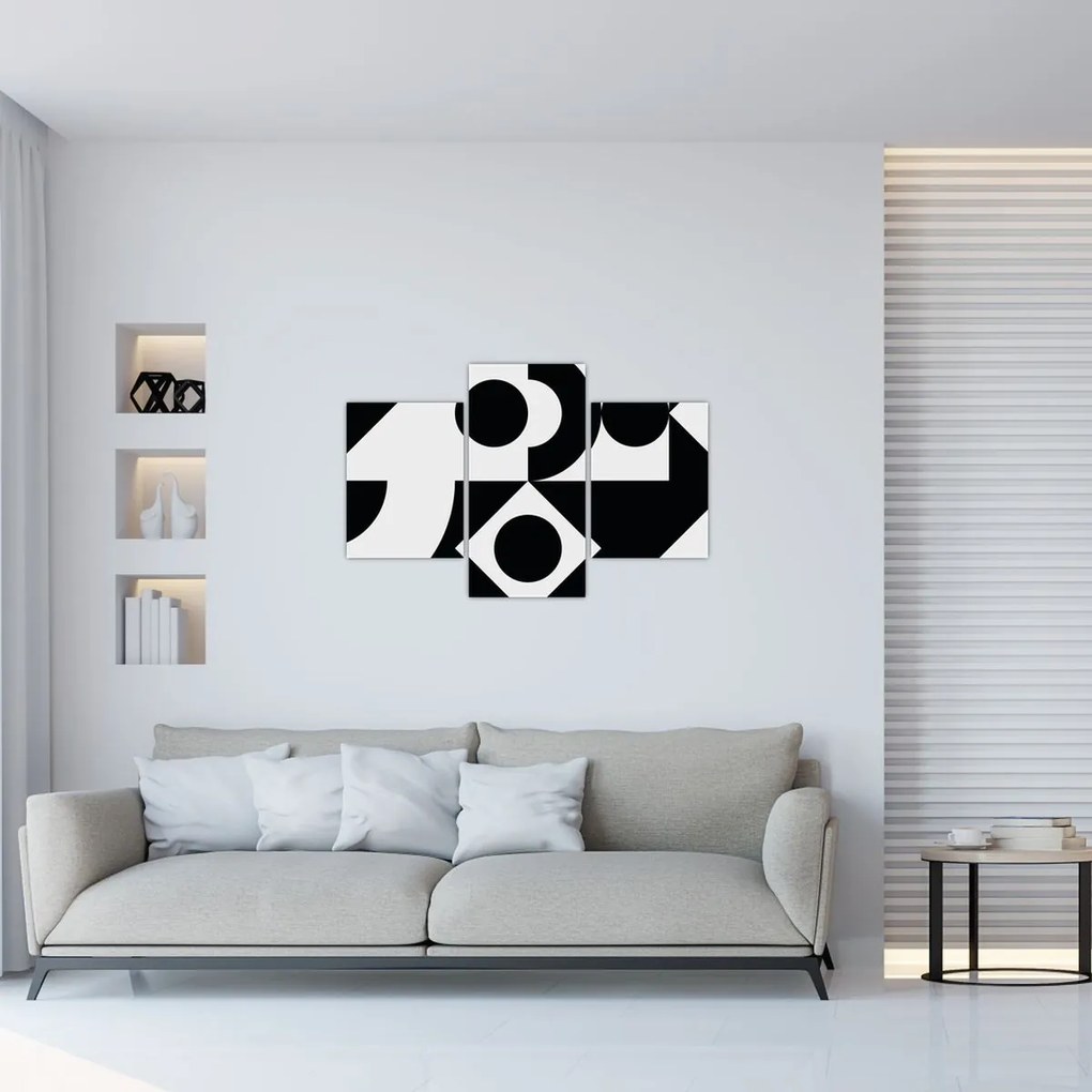 Tablou - Abstracție geometrică N⁰1 (90x60 cm)