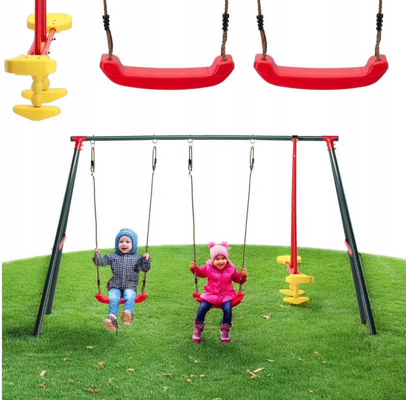 Leagăn multifuncțional 3 in 1 cu cadru metalic