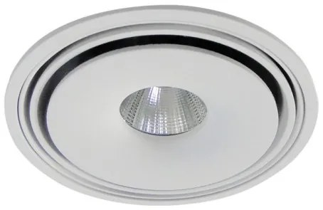 Spot LED incastrabil directionabil de tavan/plafon BOSTON 1 ROUND alb ZZ AZ3471