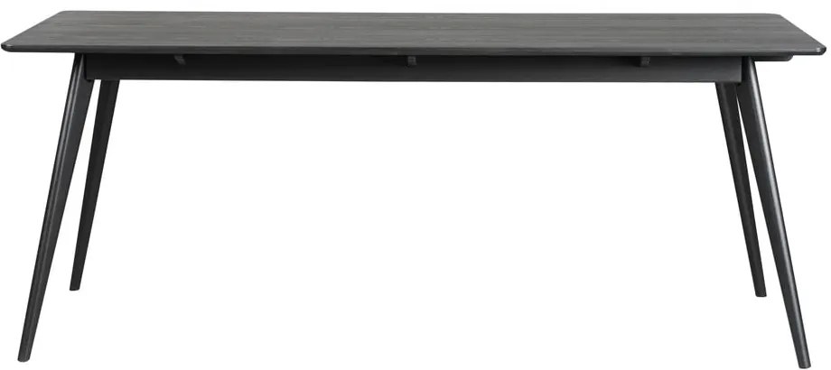 Masă de dining extensibilă cu blat cu aspect de lemn de frasin 90x190 cm Yumi – Rowico