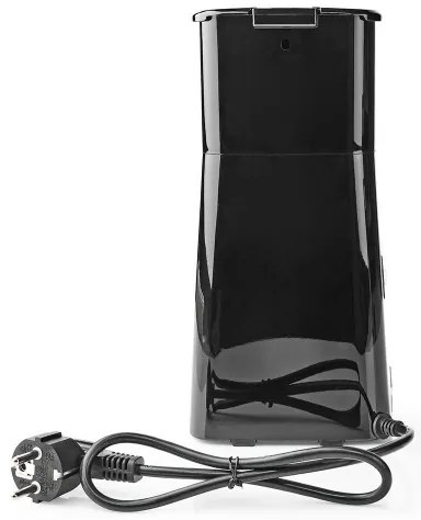 Cafetieră de o cană 0,4 l cu temporizator și cană de voiaj Nedis KACM300FBK