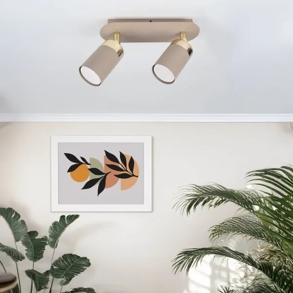 Spot Brilagi POKER 2xGU10/25W/230V bej