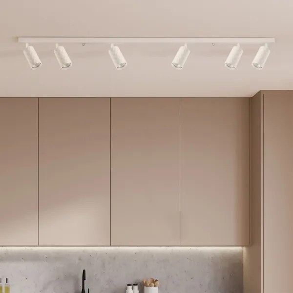 Brilagi - Spot aplicat SELE DIAMANT 6xGU10/30W/230V alb