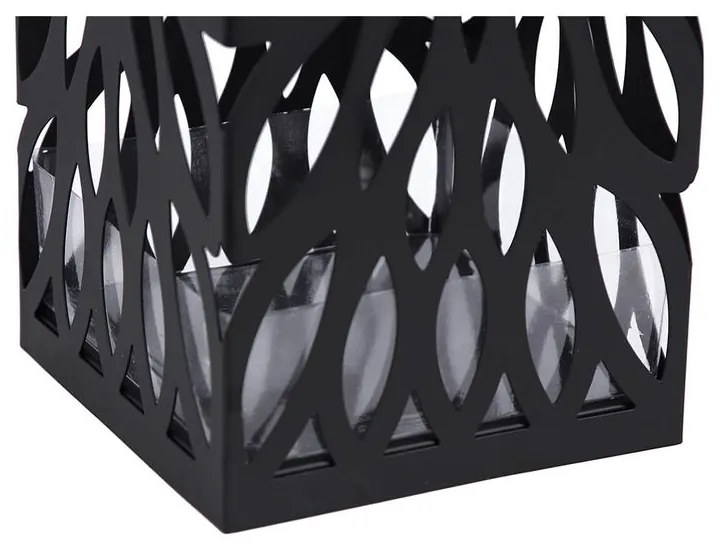 Suport metalic pentru umbrele FLORE, 15,5x15,5x49cm, negru SongmicsHome