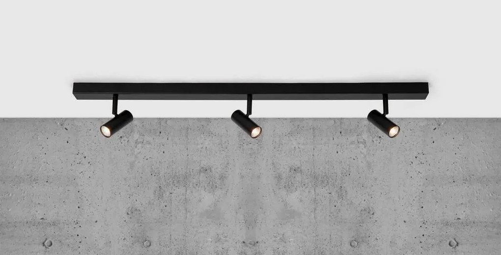 Lustra liniara cu 3 spoturi LED, 3-Step MOODMAKER Omari negru 2112193003 NL