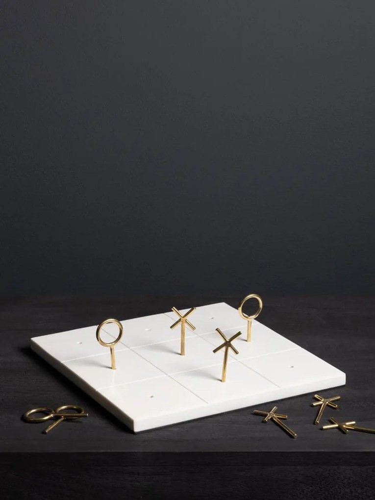Joc X si 0, din metal si rasina, Tic Tac Toe