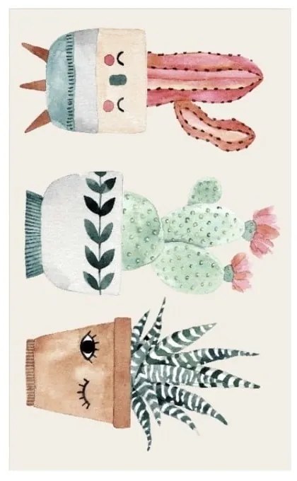 Covor alb 200x80 cm Kids Collection - Rizzoli