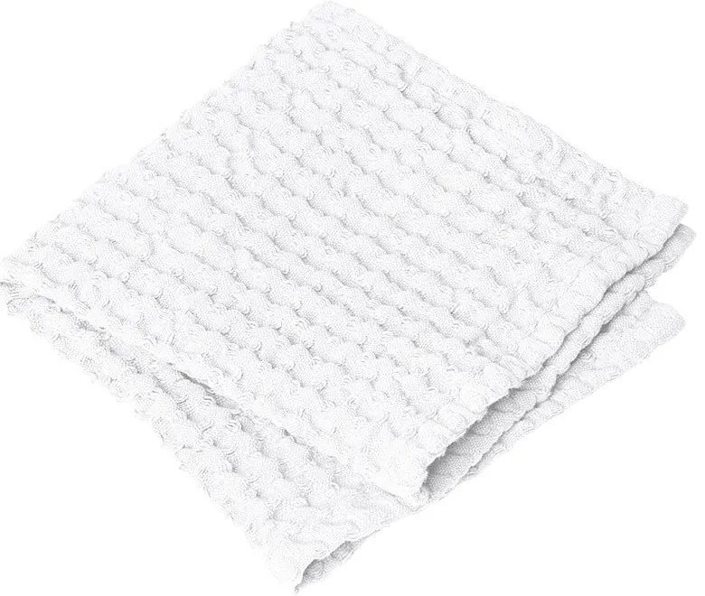 Prosoape albe 2 buc. din bumbac gofrate 30x30 cm Caro – Blomus